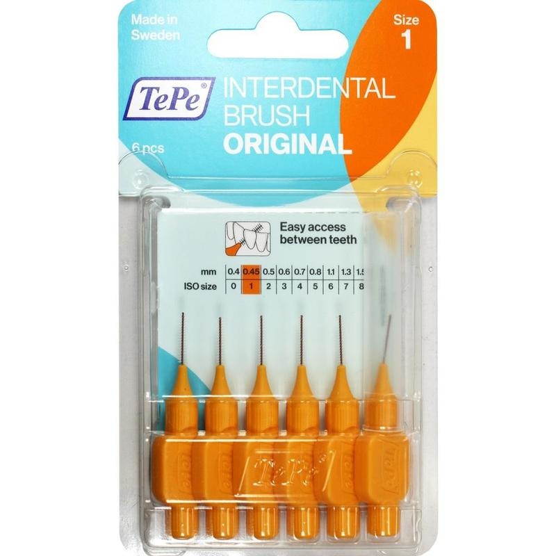 TEPE Interdentalbürste 0,45mm orange