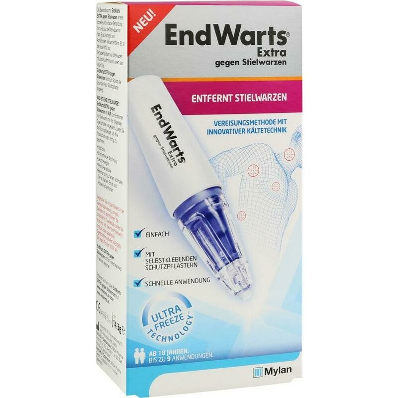 ENDWARTS Extra gegen Stielwarzen