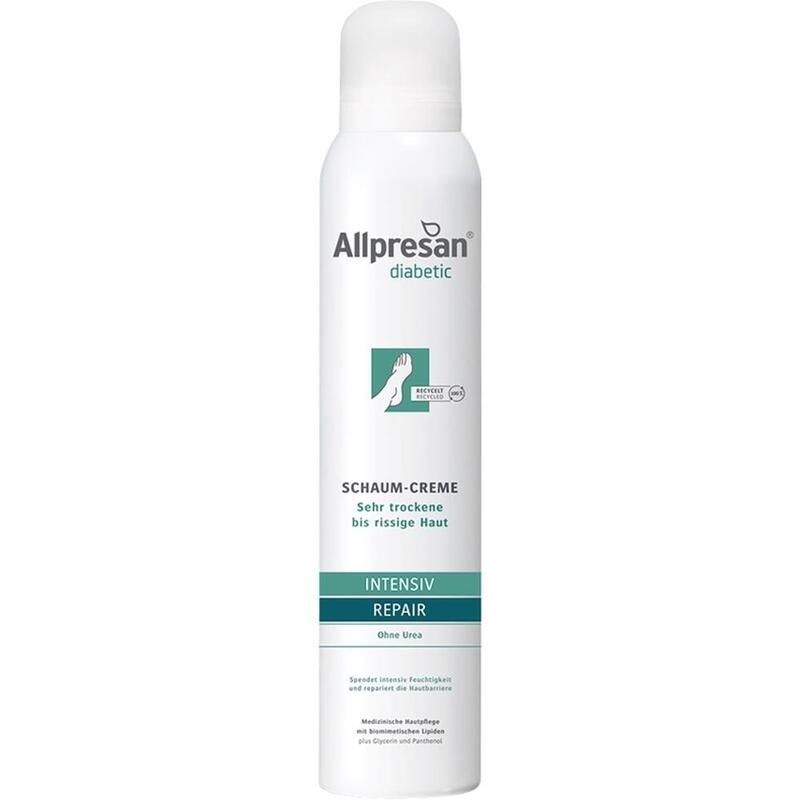ALLPRESAN diabetic Inten.+Repair o.Urea Schaum-Cr.
